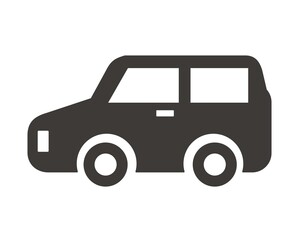 車のピクトグラムのベクターイラスト素材／車／旅行／素材／アイコン