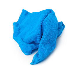 Household cleaning wipe isolated on white background