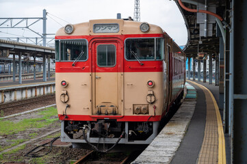 Fototapeta premium train on station