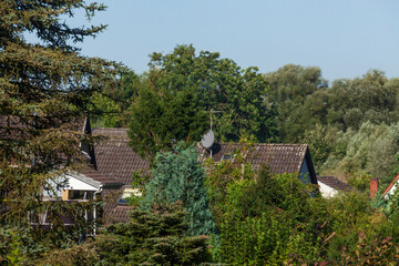 Wohnhäuser im Grünen, Farge, Bremen, Deutschland