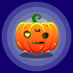 Obraz premium halloween pumpkin 