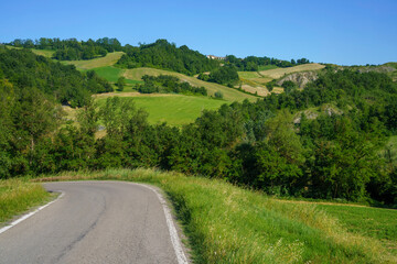 Rural landscape at Rivalta di Lesignano Bagni, Emilia-Romagna