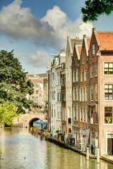 Fototapeta na wymiar Utrecht landmarks, HDR Image
