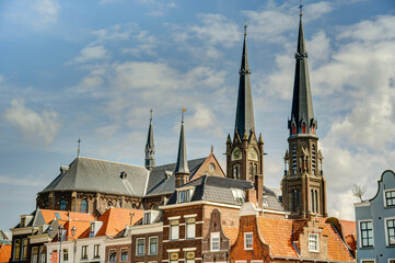 Delft landmarks, HDR Image
