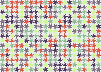 Abstract Geometric Pattern generative computational art illustration