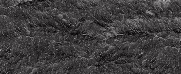 Abstract dark grey black slate background or texture.
