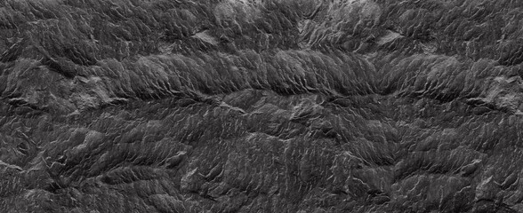 Abstract dark grey black slate background or texture.