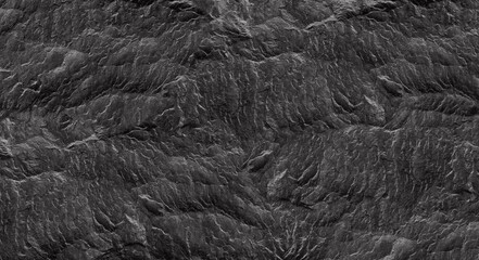 Abstract dark grey black slate background or texture.