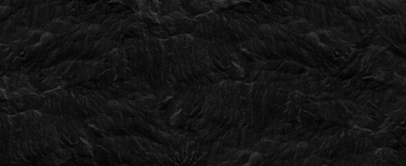 Black lined marble stone texture background.