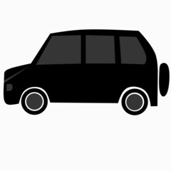 Car silhouette vector