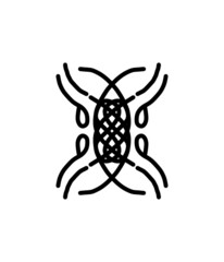 Vektor icon minimalist design elegant modern