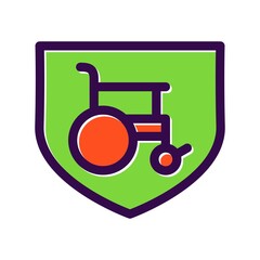 Insurance Filled Vector Icon Design
