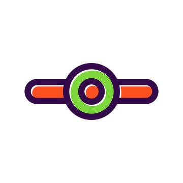 Commit Git Filled Vector Icon Design