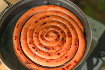 ぐるぐるソーセージ