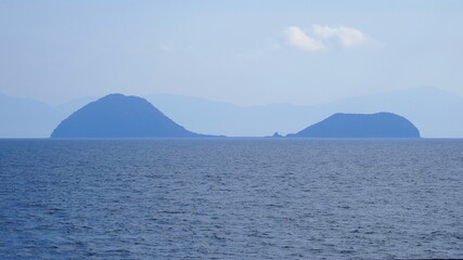 フェリーからの由利島4