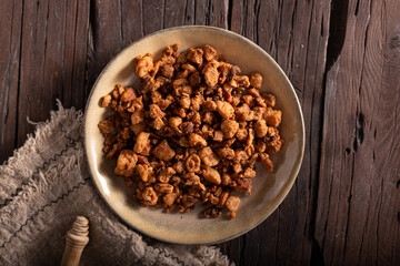 Pork greaves homemade