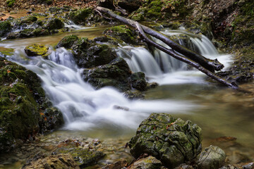 Fototapeta na wymiar Wasserfall