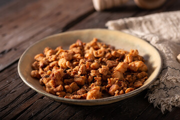 Pork greaves homemade