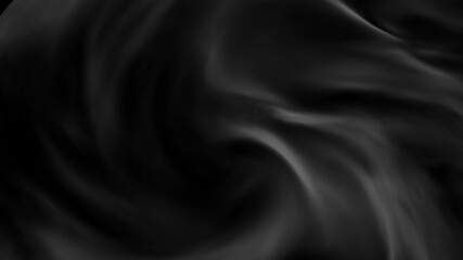 白い液体のような波打つオーラ　シルクチック　4K　LOOP