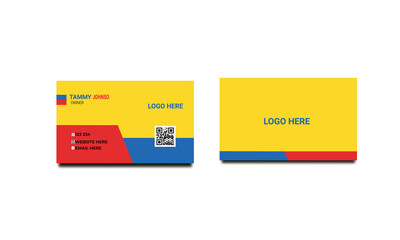 Business card template 