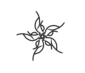 Vektor icon minimalist design elegant modern