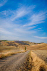 Fototapeta premium toscana in the sky