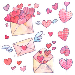 Shelf plant stand watercolor set stool painting pots scandinavian style interior house cozy books indoor plants isolated