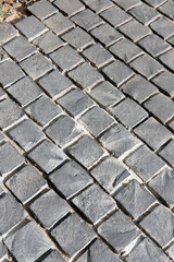 stone block paving