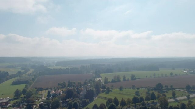 Famous Kloster Ochsenhausen in Bavaria Germany, Europe - Aerial Photography