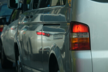 Fototapeta premium car headlight