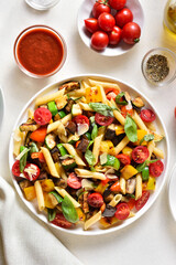 Ratatouille pasta salad
