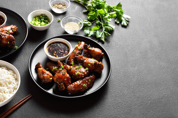 Honey-soy chicken wings