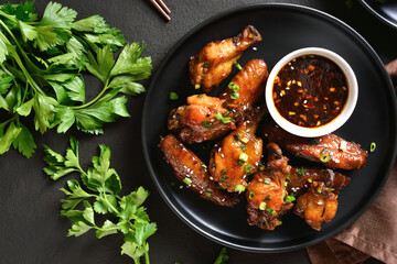 Honey-soy chicken wings