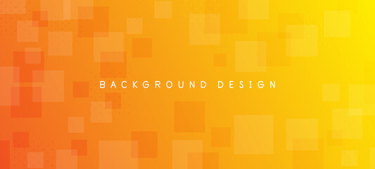 orange gradient geometric shape background
