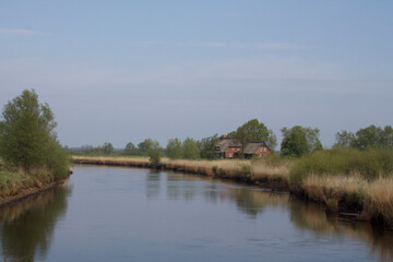 Reetdachhäuser in Bremen (Blockland) | Thatched houses in Bremen (Blockland), Germany