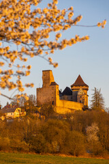 Obraz premium Lipnice nad Sazavou castle, Vysocina region, Czech Republic
