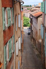 Fototapeta na wymiar Street of Albi, France