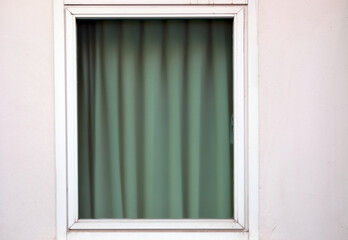 window with shutters