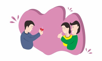 A vector illustrations of photographing using a digital camera , perfect for books and magazines about technology as well as for other business purposes.