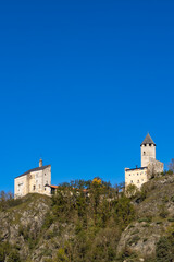 Obraz premium Sprechenstein Castle, South Tyrol, Italy