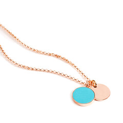 Halskette, Gravurschmuck, Rotgold