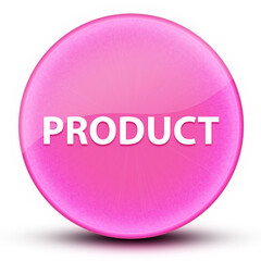 Product eyeball glossy elegant pink round button abstract