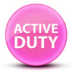 Active Duty eyeball glossy elegant pink round button abstract