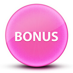 Bonus eyeball glossy elegant pink round button abstract
