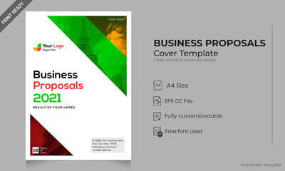 Business Proposal Brochure Cover