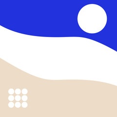 Background in an abstract minimal style. Perfect for a cover, poster, business card, flyer, brochure, the first page of a magazine, social media, and other uses. vector illustration in eps