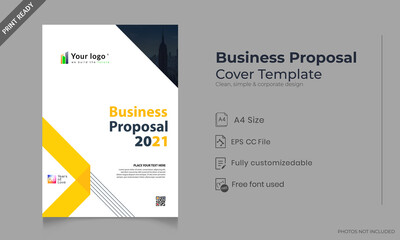 Business Proposal Brochure Cover