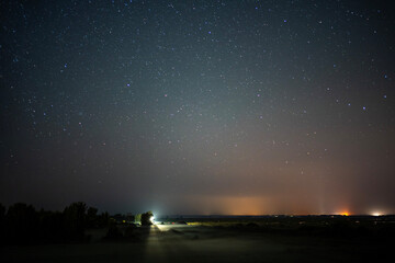 starry night sky