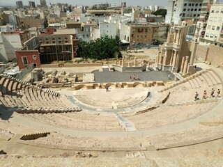 Obraz premium ancient roman amphitheater
