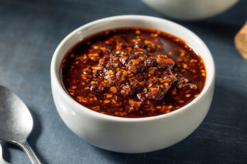 Homemade Spicy Red Asian Chili Crunch Spice